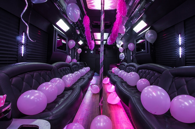 Kids Birthday Party Limo Bus
